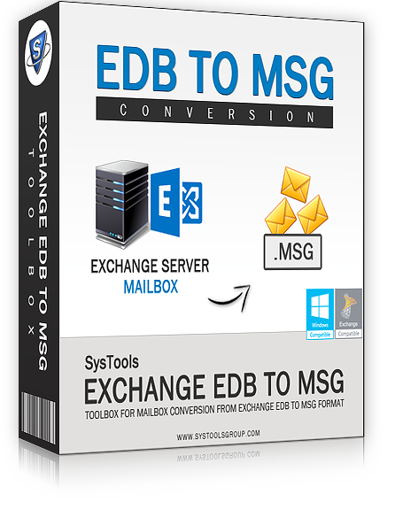 Exchange EDB to MSG Converter