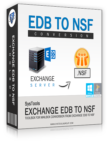 Exchange EDB to NSF Converter