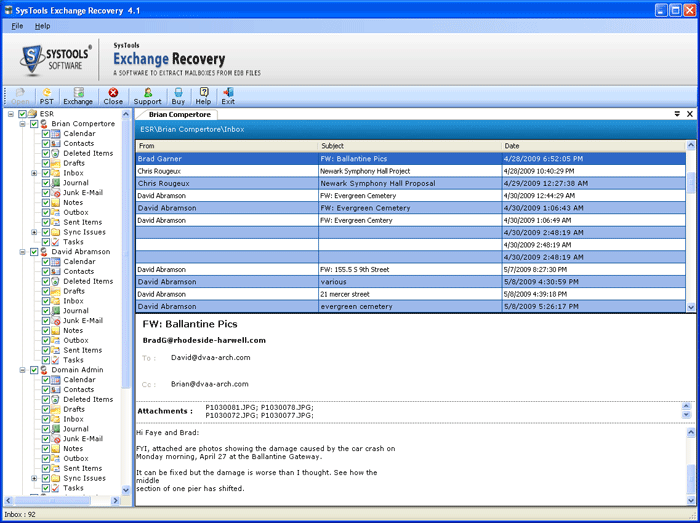 Exchange Server 2010 Restore Mailbox 4.1